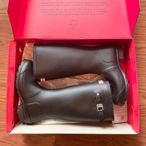 Like New Kids Classic Black Hunter Boots.